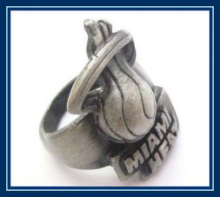 2012 MIAMI HEAT fans basketball Sport IRON ring collection 1548 MSJS