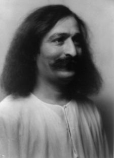 1923 34? Meher Baba, an Indian mystic and spiritual master who 