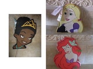 Disney Character Autograph Book Princess Tangled, Rapunzel, Tiana 