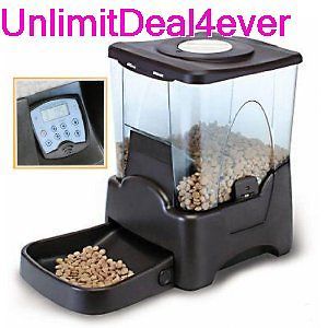 Large Automatic Pet Feeder Electronic Programmable Portion Control LCD 