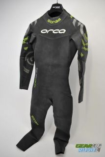 New Orca Sonar Fullsleeve Mens wetsuit Tri/Triathlon Size MT