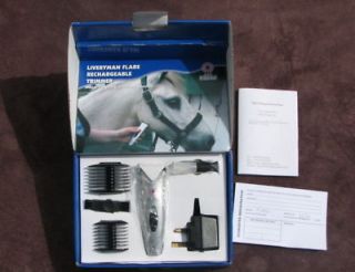   Flare Rechargeable Battery Cordless Horse Pony Trimmers Mini Clippers