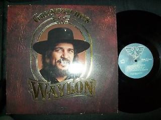 WAYLON JENNINGS WAYLO​N GREATEST HITS LP RCA 33​78 VG++