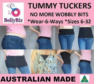 Tummy Tucker Trimmer, Black Sz 14 16 Wear 6 Ways, Body Shaper Slim 