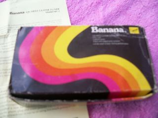 VINTAGE BANANA BT 2 GUITAR TUNNER STAGE EFFECTS PEDAL LED