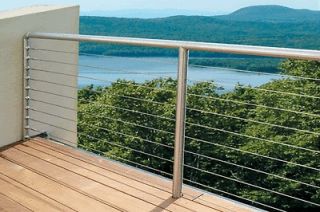stainless steel railing deck railing cable railing 