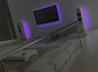   PURPLE Strip Under glow Sofa, Bed, Table, TV, Back Lite, Stereo, Hi Fi