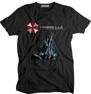 New Umbrella corp Zombie hands Black shirt size S 5XL Rare item