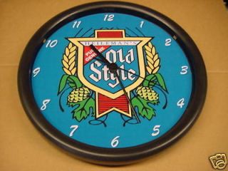 old style beer 10 wall clock heileman s style 2