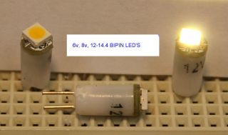 Bi Pin Replacement LED Lamps for McIntosh and other audio comoponents