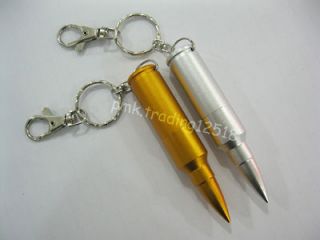  USB 2.0 Flash Memory Drive Stick Pen Bullet Model Gold or Silver USB 