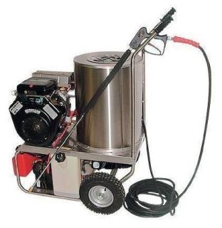 hot water 16 hp vanguard v twin engine pressure washer