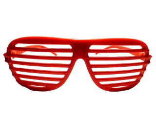 red shutter shades sun glasses novelty fun party bag