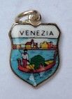 GONDOLA BOAT VENICE ITALY Vintage Sterling Silver CharM Travel Charm 1 