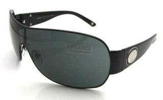 authentic versace shield sunglasses 2101 100987 new