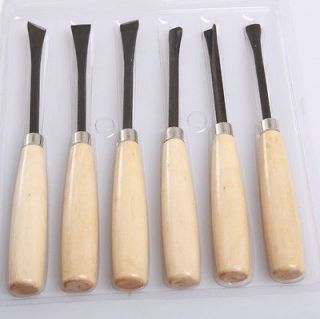 6pcs Wood Chisel Carving Knives knife Set for Wood Clay and Wax Handy 
