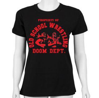 legion of doom ladies retro t shirt wrestling wwe jw29