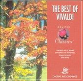 The Best of Vivaldi CD, Jan 2001, Eclipse Music Group
