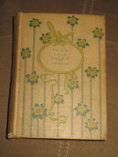 twice told tales hawthorn hurst company flowered cover time left