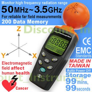 AXIS EMF RF Radiation ElectroSmog Power Meter Tester (Made in Taiwan 