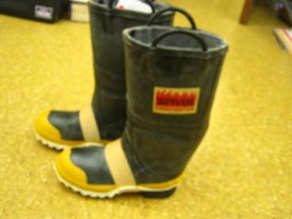 Newly listed Servus 1450 Firefighter 16 Rubber Bunker Boot Size 6 1/2 