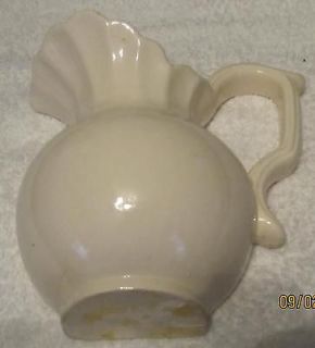 wall pocket white vase pitcher  5 00