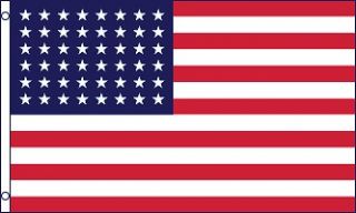 x5 USA 48 STARS FLAG OLD GLORY STAR SPANGLED BANNER AMERICAN 