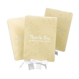 100 NEW Thank You for Sharing Our Special Day Wedding Favor Fans