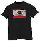 california republic state flag bear tee shirt t shirt
