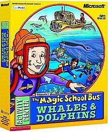 The Magic School Bus Whales and Dolphins Activity Center PC, 2001 