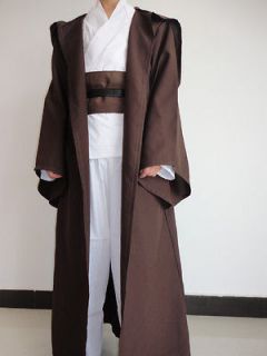 STAR WARS JEDI Hooded Robe Cloak Cape Costume SzL (175 195cm 