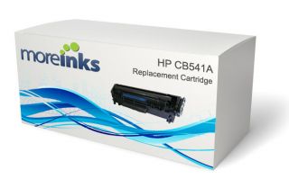 Remanufactured HP CB541A Cyan Laser Printer Toner Cartridge   Moreinks