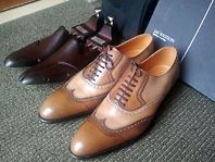 Limited Edition J M Weston hand burnished wing tip Brand New