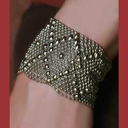 sergio gutierrez liquid metal bracelet cuff time left $ 65