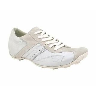 new Diesel Windom lace up white leather soccer casueal mens sneaker 