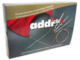 addi click interchangeabl e knitting needle set sale from hong