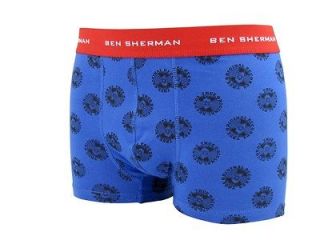   Sherman Mod Retro Original Records Music Print Boxer Shorts   Boxed