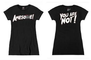 the miz you are not awesome womens wwe t shirt new