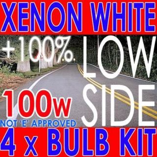 100w porsche 911 993 xenon white h1 low beam lights