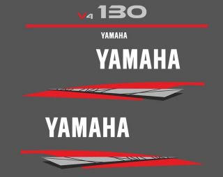 Yamaha outboard 2/two Stroke 130/150 Hp custom decals stickers High 