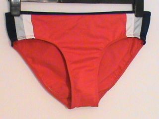 zeroxposur womans bikini bottom red size 16 new time left