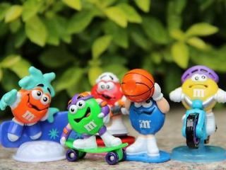 Candy Dispensers Collection Sports Figurines 2001 Lot of 5 D2ap