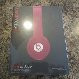 new authentic pink beats by dr dre solo hd w control time left $ 140 
