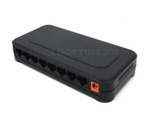 100Mbps 10/100 8 Ports Fast Ethernet Network Switch / Hub
