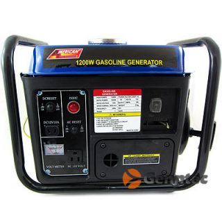 1200W Portable Gas Electric Power Generator Warranty