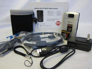 kodak playtouch 1252121 128 mb camcorder silver