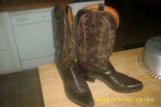 Mens 1883 by Lucchese Western Boots Size 9D