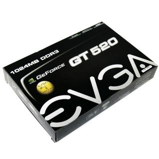 1GB EVGA GEFORCE GT520 DDR3 2DVI MINI 01GP31526KR
