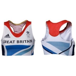 Team GB Adidas London 2012 Olympics Official Womens Running Crop Vest 