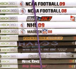   10 Xbox 360 Video Games Collection ea Sports 2K Sports 4199S1